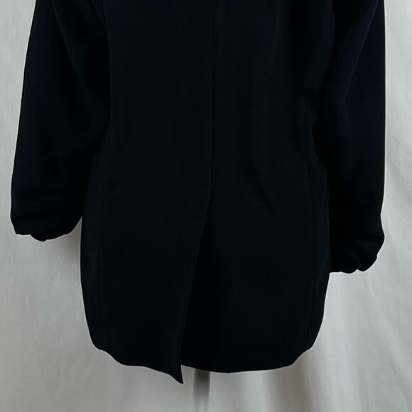 LC Lauren Conrad Black Neutral Minimalist Academia Blazer NWOT Size M - Picture 7 of 12